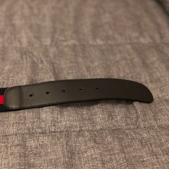 Gucci belt web belt with G buckle - Picture 2 of 8